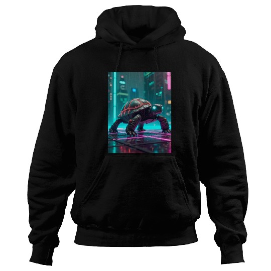 Cyberpunk Turtle Hoodies