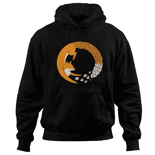 Fox Circle Hoodies