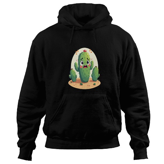 Cactus with Anxiety – Too Sharp to Relax Hoodies