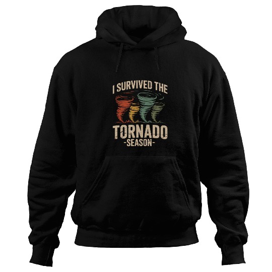 I Survived The Tornado Season Meteorology Storm Hoodies