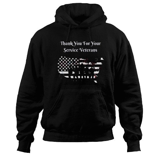 Thank You For Your Service Veterans day US Army Hoodies