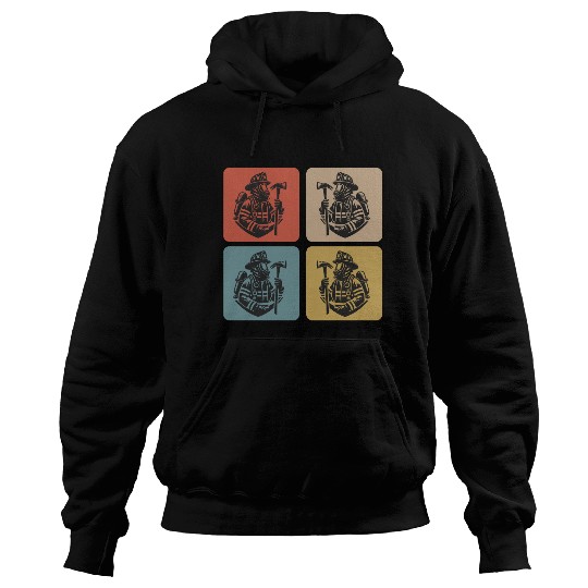 Fire Brigade - Heroes In Action Hoodies