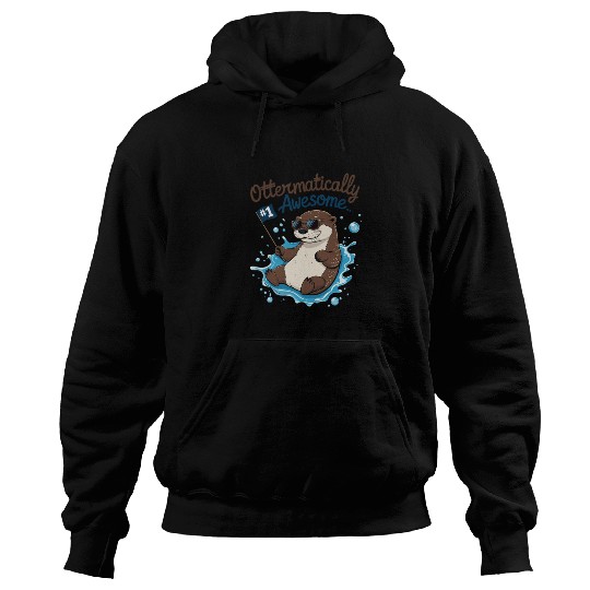 Ottermatically Awesome – Funny Otter Hoodies