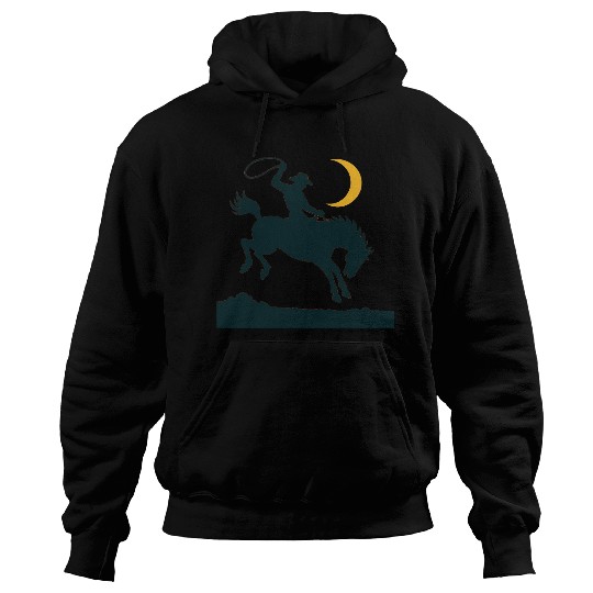 Wild West Night Cowboy Hoodies