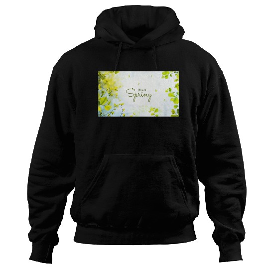 Hello Spring – Nature’s Gentle Awakening Hoodies