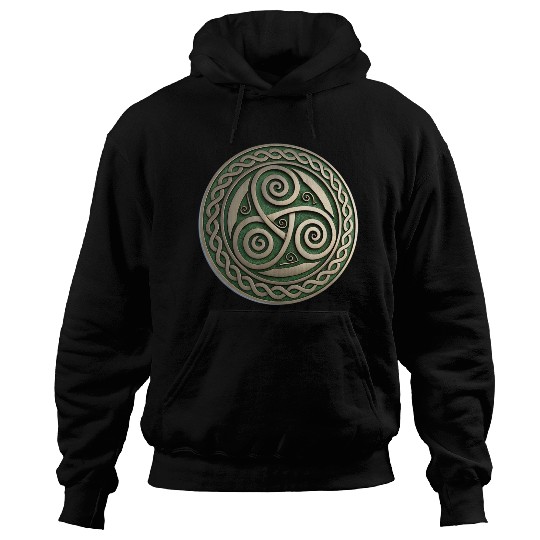 Green Festival Logo Representing Irish Hoodies