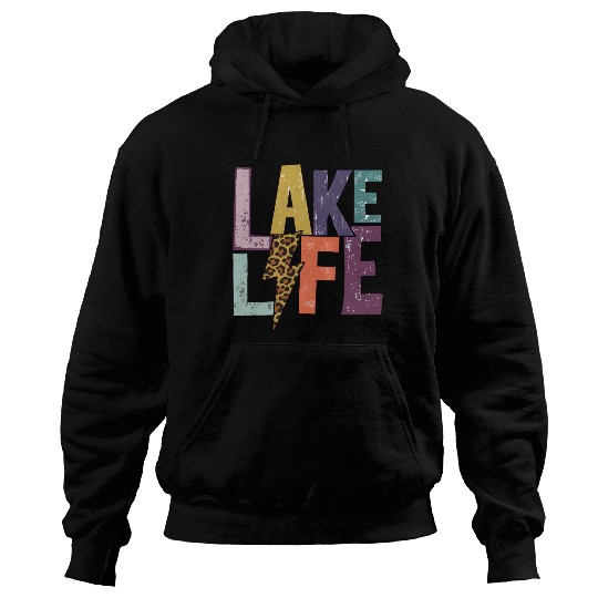 Lake Life bolt Hoodies