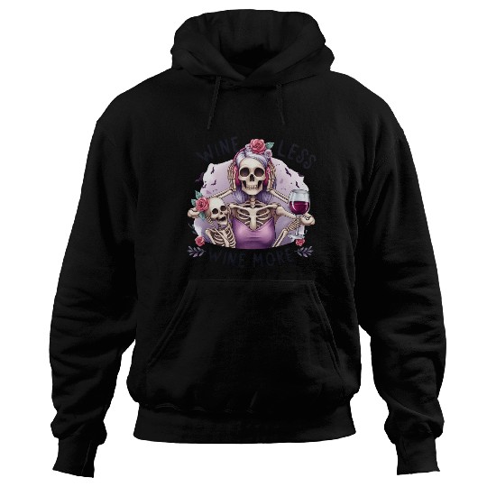 Mom Life Wine Funny Hoodies