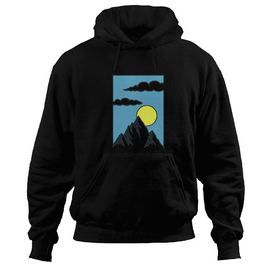 Sunrise Mountain Peak Hoodies