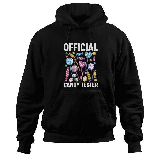 Official Candy Tester Lollipop Sweets 01 Hoodies