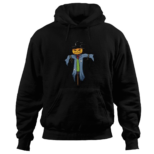spooky scarecrow Hoodies