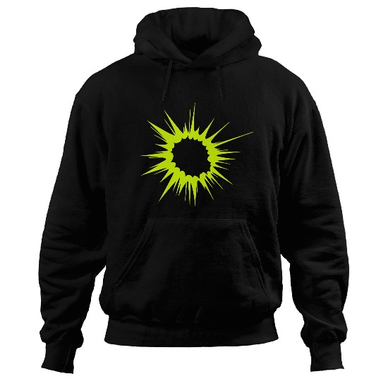Explosion neon > Vector graphic Hoodies