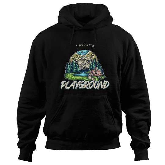 Natures playground Hoodies