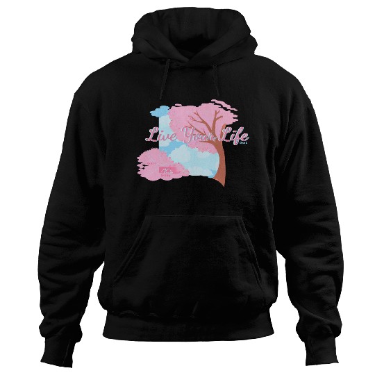 Pink Cherry Blossom Inspirational Design Hoodies