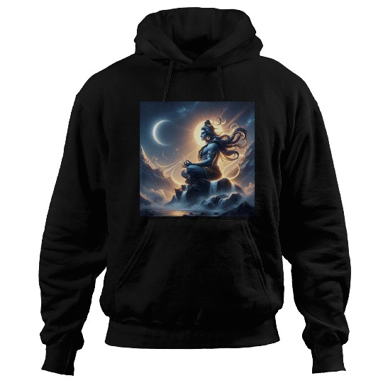 Celestial Meditation Oracle Design Hoodies