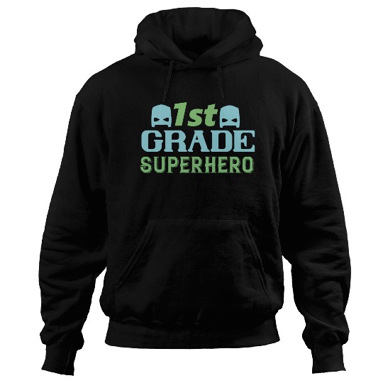 1st Grade Superhero Hoodies