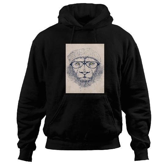 Hipster Lion Best Selling Top Store Popular Hoodies