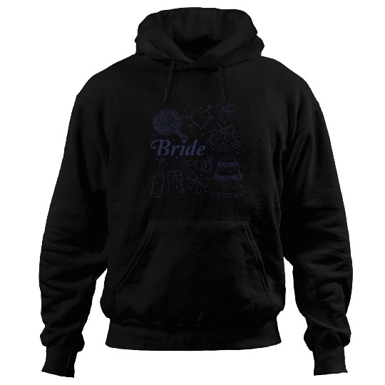 Bride Future Mrs Bow Bridal Wedding Bachelorette Hoodies