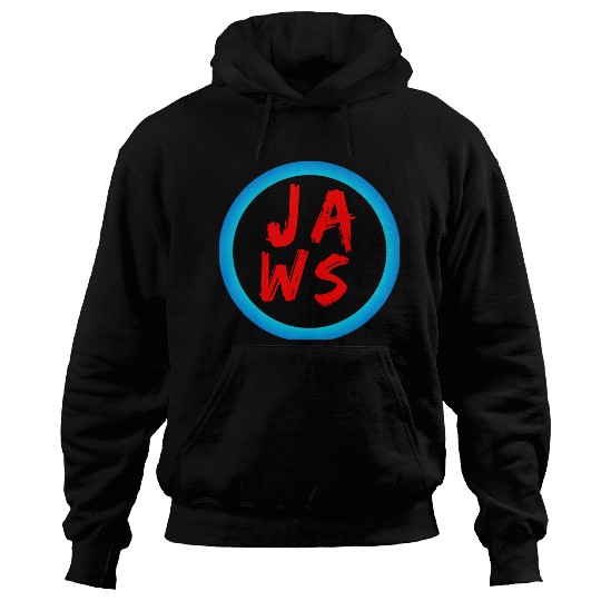 Vibrant Graffiti Style JAWS Logo Hoodies
