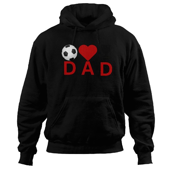 Soccer Love Dad Crown Design – Father’s Day Gift Hoodies