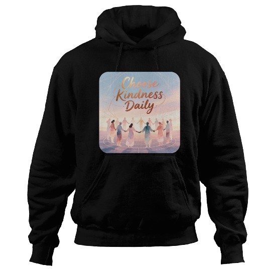 Choose Kindness Daily Inspirational Design Hoodies