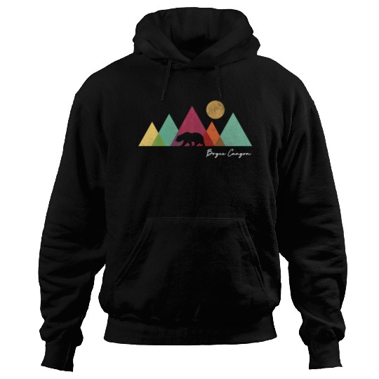Bryce Canyon National Park Colorful Bear Mountains Hoodies