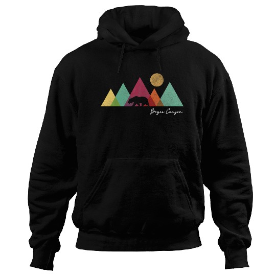 Bryce Canyon National Park Colorful Bear Mountains Hoodies
