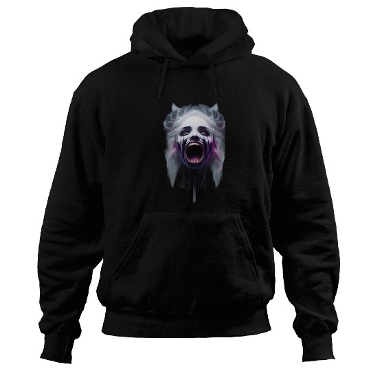 Haunted Puppet Horror Art Hoodies