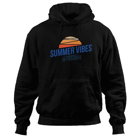 Summer Vibes in Paradise Design Hoodies