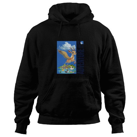 Flying Mythical Waterfowl with Adventure Theme Hoodies