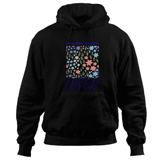 Wildflower Lover Floral Design Hoodies