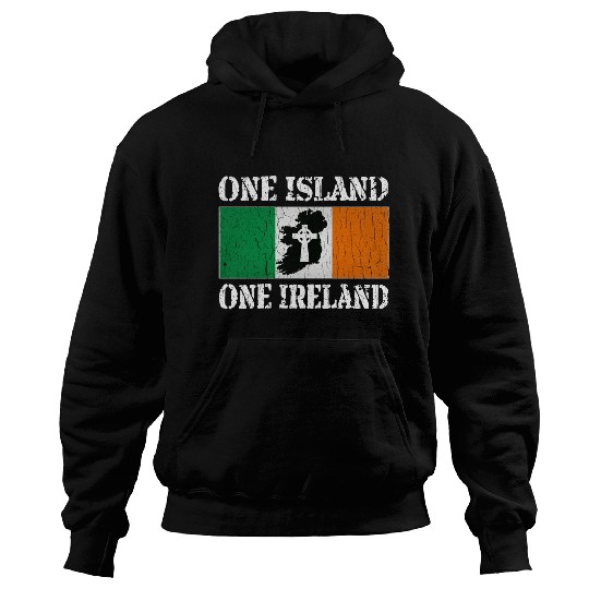 One Island, One Ireland Hoodies