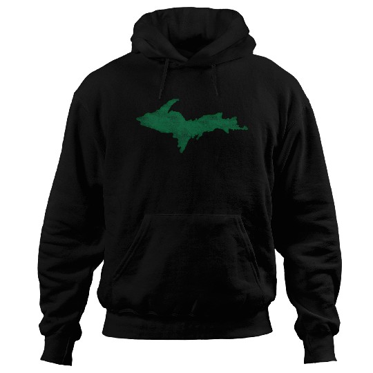 Distressed Vintage Upper Peninsula U.P. Hoodies Hoodies