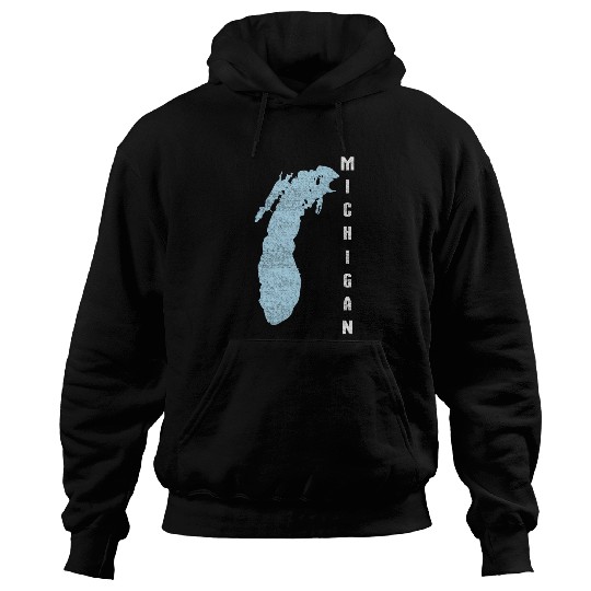 Lake Michigan Great Lakes Hoodies