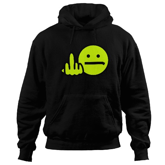 Angry Smiley technical remix Hoodies