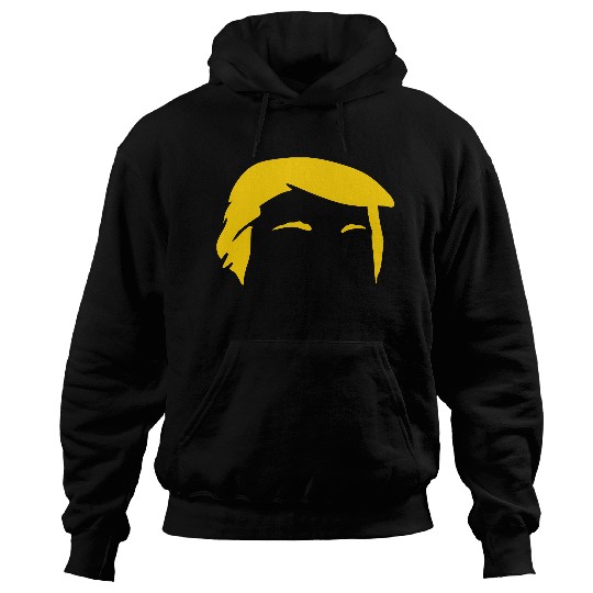 Trump Hair Minimal Vector Hoodies