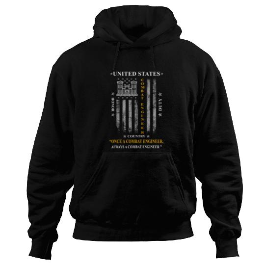 combat engineer, us army combat engineer, army com Hoodies