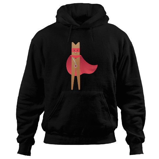 Clothes Peg Superhero Hoodies