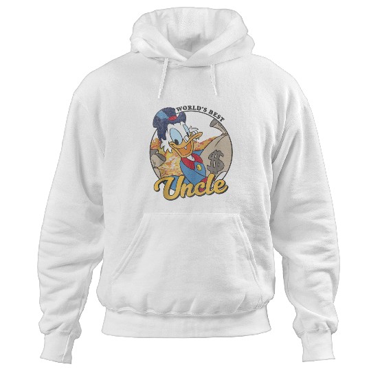 Disneys Ducktales Scrooge Mcduck World's Best Uncle Hoodies