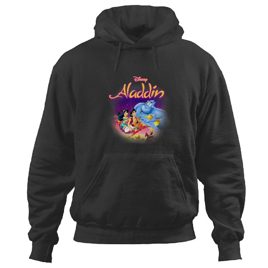Disney Aladdin Faded Classic Movie Poster Hoodies