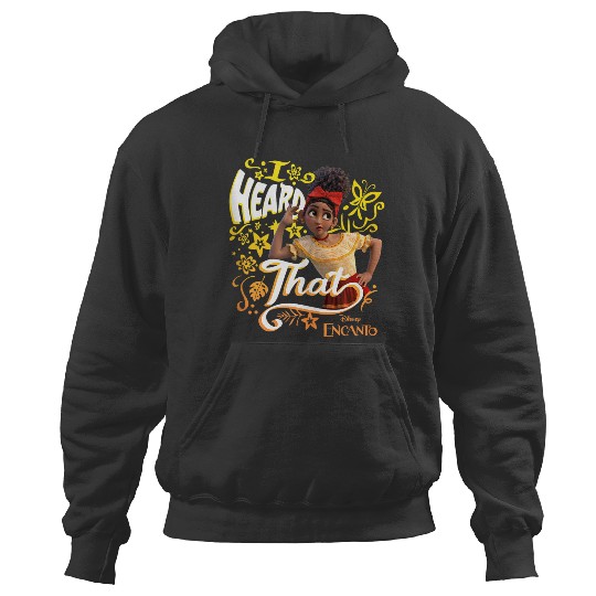 Disneyss Encanto Dolores I Heard That Portrait Hoodies