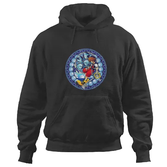 Disney Kingdom Hearts Sora Stained Glass Hoodies