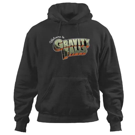 Disneyss Gravity Falls Welcome To Gravity Falls Logo Hoodies