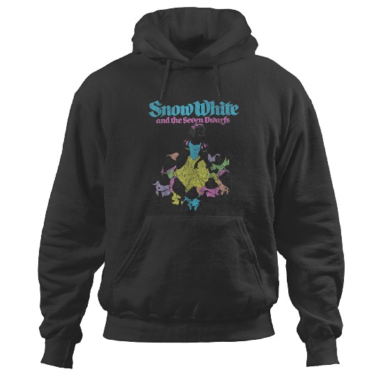 Disneyss Snow White And The Seven Dwarfs Outline Hoodies