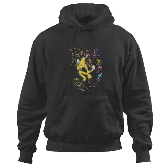 Disney A Goofy Movie Powerline Tour 95 Retro Neon Poster Hoodies