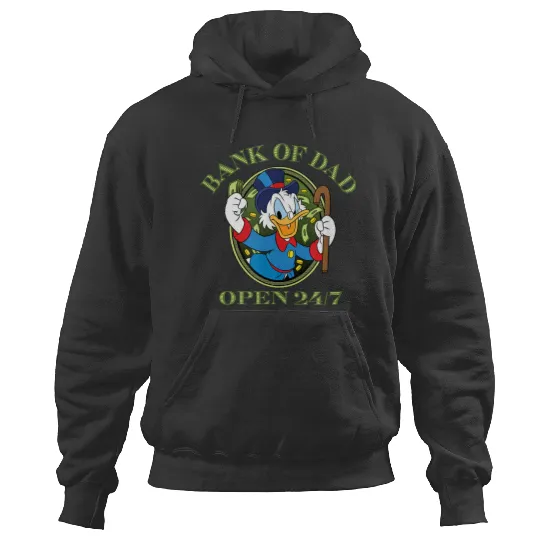 Disneyss Ducktales Bank Of Dad Hoodies