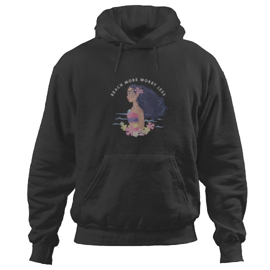 Disney Moana Beach More Text Poster Hoodies