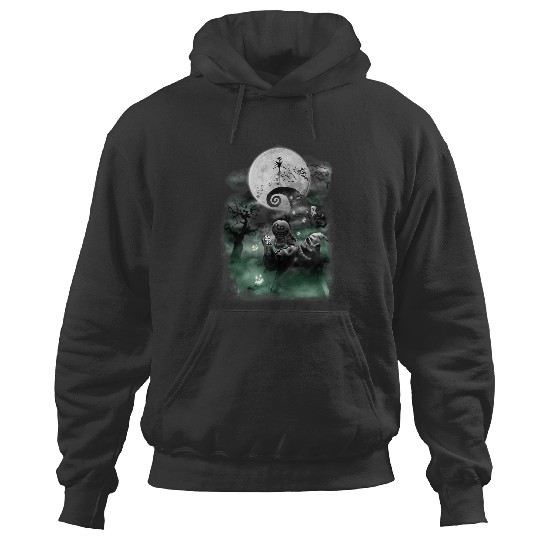 Disneyss The Nightmare Before Christmas Haunted Scene Hoodies
