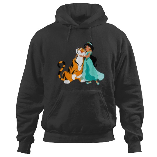 Disneyss Aladdin Princess Jasmine And Rajah Friends Hoodies