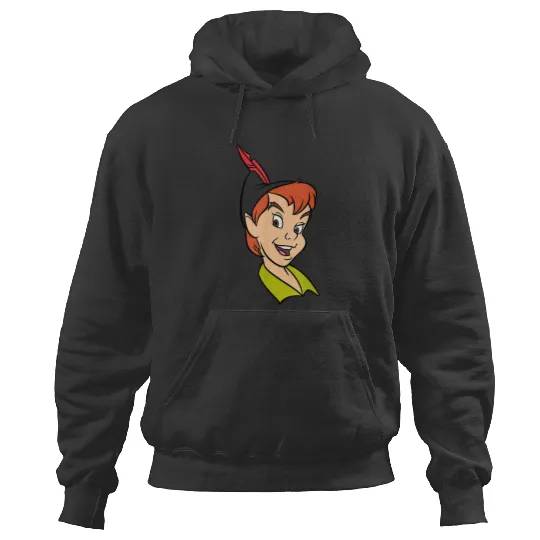 Disneyss Peter Pan Face Hoodies